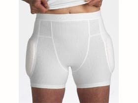 PD Care Hose Standard, unisex, mit Elast weiss, Grösse S, Bund 66-86 cm, Hüfte
