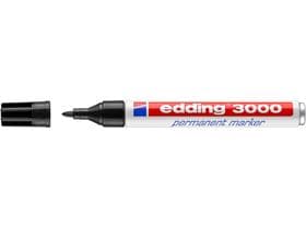 edding Permanentmarker 3000 schwarz Rundspitze 1,5-3 mm