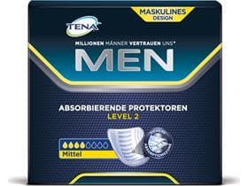 Tena Men Level 2, 450 ml Atmungsaktive Einlagen für Männer