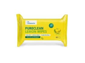 Reinigungstücher, Pureclean Lemon Wipes für Flächenreinigung, Packung à 80 Stk.