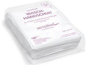 Sensilind SoftNoppen - Waschhandschuh Supersanft, reiss- und nassfest,